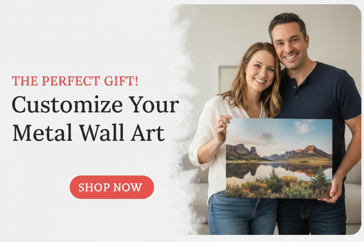 Customize Your Metal Wall Art 海报