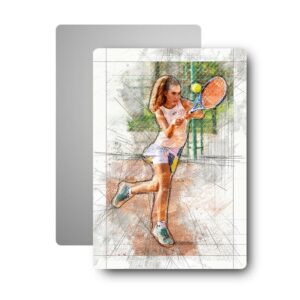 Colored Pencil Metal Prints Wall Art