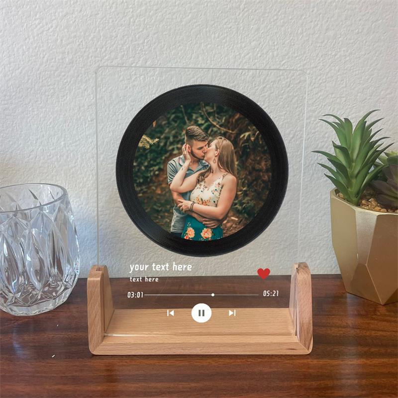 Music Acrylic Plaque picture frame